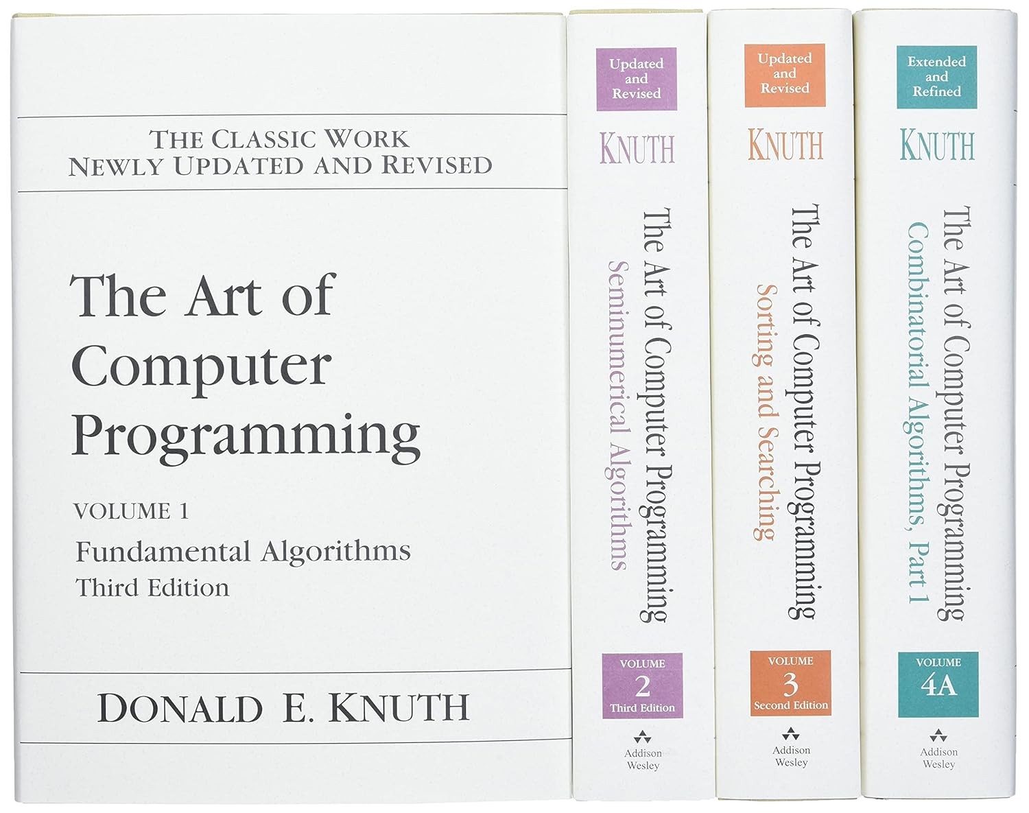 Art of Computer Programming, The, Volumes 1-4