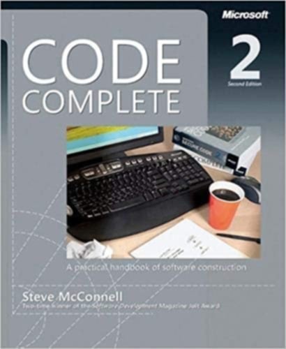 Code Complete  by Steve McConnell